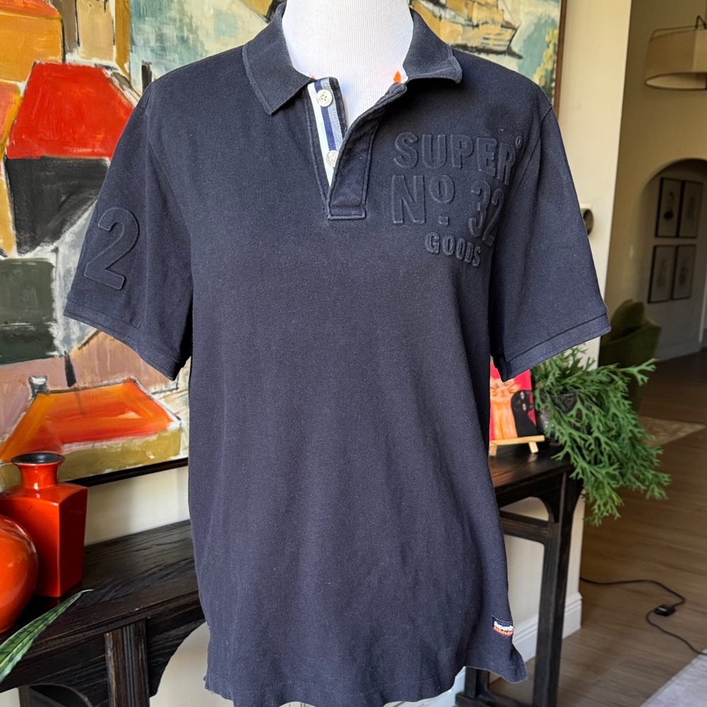 Superdry Men's Dark Navy Polo Shirt